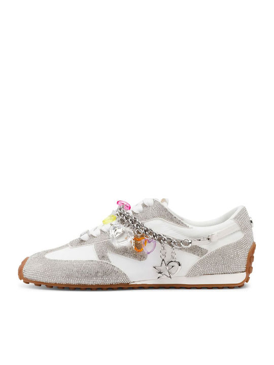 Damen Sneakers White / Silver