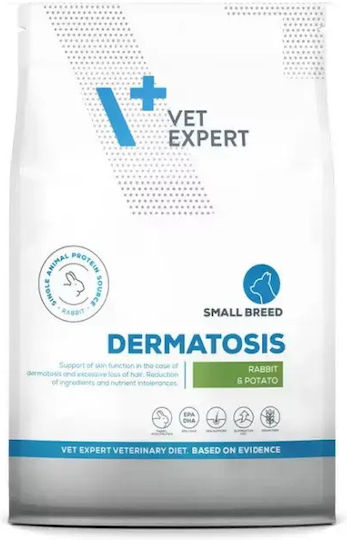 Dermatosis 2kg Dry Dog Food Small Breeds With Rabbit And Rabbit