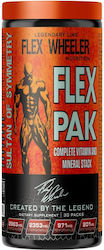 Flex Wheeler Flex Pack Complete Vitamin & Mineral Stack Мултивитамин 30 сашета