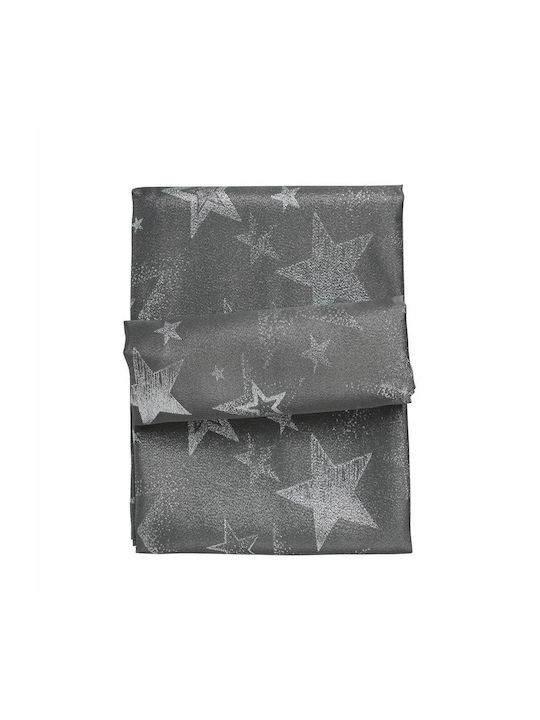 Das Home Weihnachtlich Tischtuch Silber L180xB1...