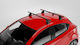 Menabo Complete Set Car Roof Bars Iron Omega M 112 Cm Black Suzuki Swift V 5 Doors 2013>2017-2 Pcs 9790 Mb+12670 Mb Mp.suz.12670/mb-omg-4