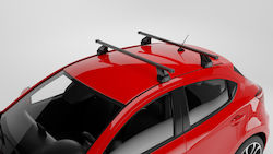 Menabo Set Complet Bare De Acoperiș Din Fier Omega M 112 Cm Negre Alfa Romeo Giulietta 5 Uși 2010>-2 Buc 11480 Mb+12670 Mb Mp.ar.12670/mb-omg-8