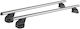 Menabo Komplettes Set Autodachträger Aluminium Omega M 112 cm Silber Alfa Romeo 159 SportWagon 5 Türen 2006>2013-2 Stück 9650 Mb+13460 Mb Mp.ar.13460/mb-omga-6