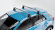 Menabo Complete Set Car Roof Bars Aluminum Omega Plus M 112 Cm Silver Kia Rio De Hatchback 5 Doors 2005>2011 2 Pieces 9810 Mb+14720 Mb Mp.ki.14720/mb-omgps-8