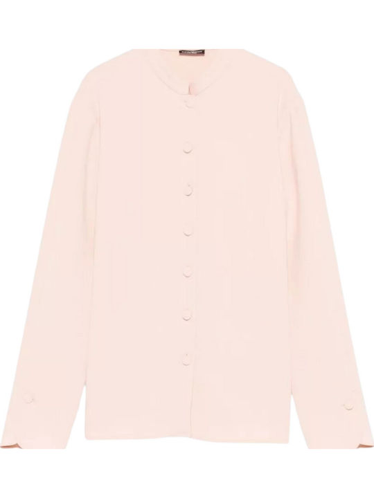 Women's Long Sleeve Shirt Pink