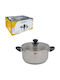 Sidirela Family Deep Stainless Steel Pot