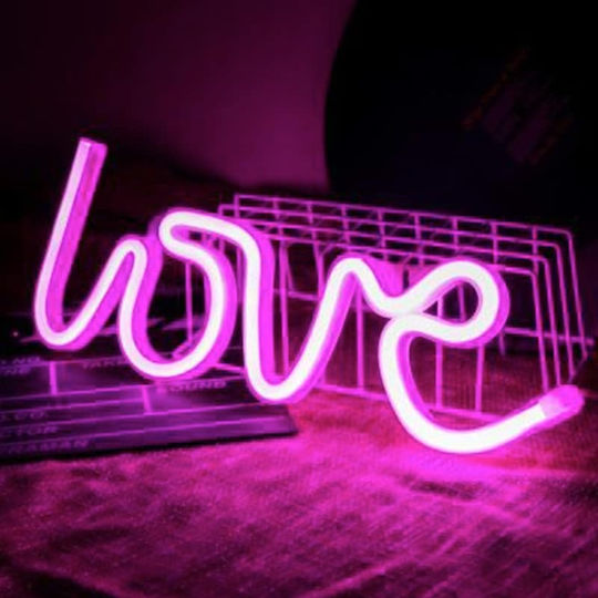 Neon Φωτιστικό LED Love