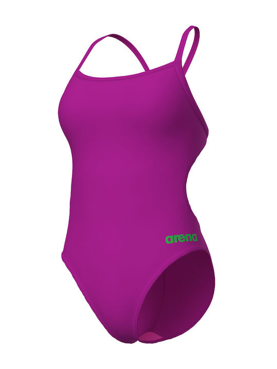 Arena Ολόσωμο Μαγιό Very Fuchsia, Team Green, Red