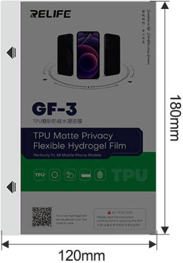 Relife Gf-3 TPU Matt Datenschutz Flexible Hydrogel Displayschutzfolie Galaxy M33