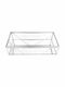 Faitakis Pack Κουτί Κοσμημάτων Γυάλινο Ασημί 25x12.5x6cm