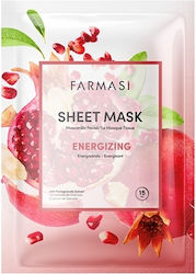 Farmasi Mască Facială Sheet Energizantă Vitalitate Boost Utilizare Unică