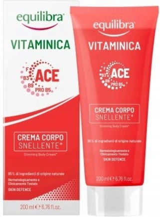 Equilibra Vitamin-rich Slimming Body Cream 200ml