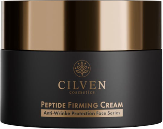 Cilven Peptide Κρέμα Προσώπου για Ενυδάτωση, Αντιγήρανση & Σύσφιξη με Πεπτίδια 50ml