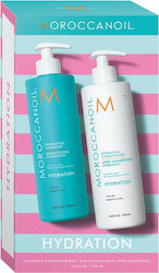 Moroccanoil Hydration Σετ Περιποίησης Μαλλιών για Ενυδάτωση 2τμχ Moroccanoil Hydration Σετ Περιποίησης Μαλλιών για Ενυδάτωση 2τμχ