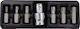 Awtools Awtools Torx Ακροδεκτες 7τεμ T25 T55 + Adapter Bl Aw35110bl