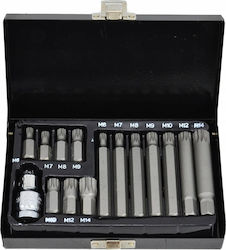 Awtools Awtools Spline Tips 15pcs Bl Aw35119bl