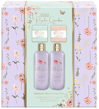 Baylis & Harding Lavender Luxury Body Care Set Σετ Περιποίησης για Καθαρισμό Σώματος 2τμχ