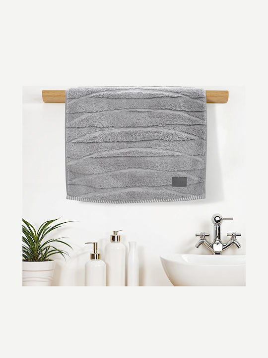 Lino Home Πετσέτα Χεριών Loomline 40x60εκ. Γκρι...