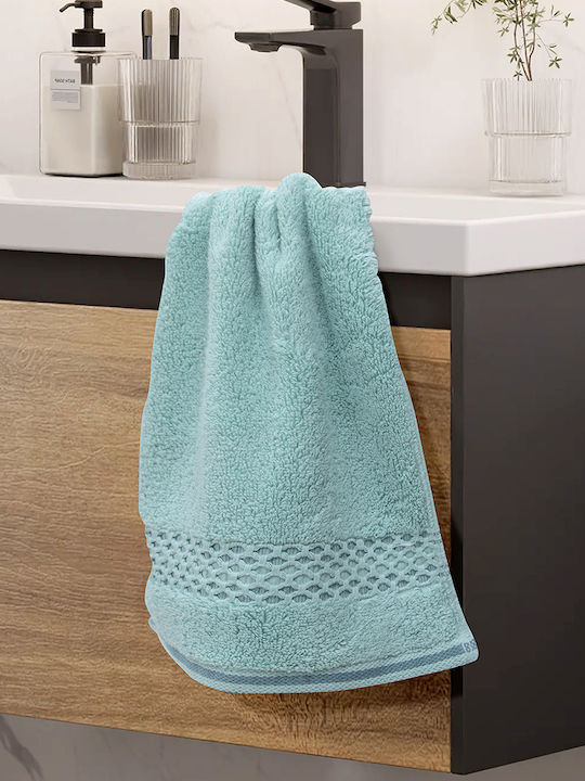 Lino Home Hand Towel Igalo 30x50cm Mint Weight ...