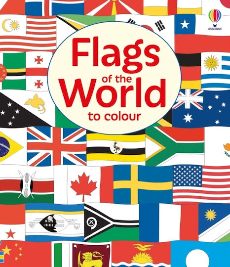 Flags Of The World To Colour - Usborne Publishing Ltd - Paperback / Softback