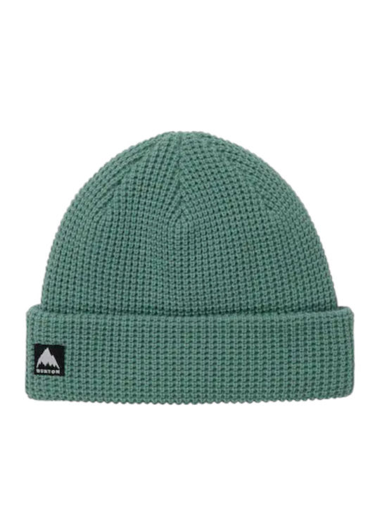 Recycled Waffle Beanie Ανδρικός Σκούφος Πλεκτός σε Πράσινο χρώμα