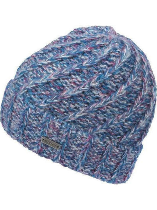 Beanie Γυναικείος Fleece Σκούφος Πλεκτός σε Μωβ χρώμα