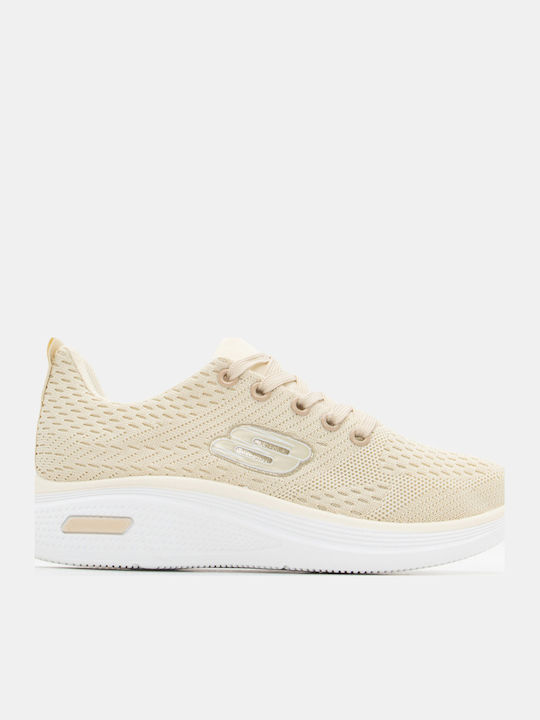 Luigi Γυναικεία Sneakers Μπεζ
