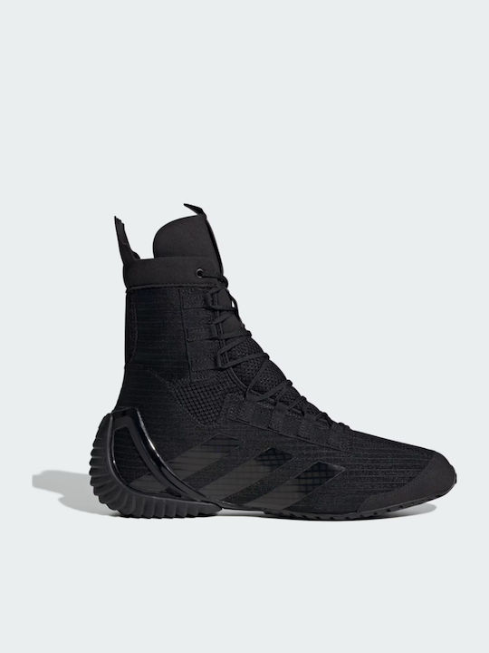 adidas Speedex 23 Ψηλά Ανδρικά Παπούτσια Πυγμαχίας Μαύρα