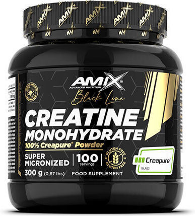 Amix Black Line Креатин Креапюр Монохидратна Креатин Без Вкус 300гр