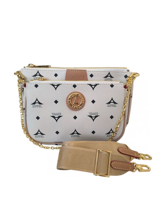 La tour Eiffel Women's Bag Crossbody Ecru
