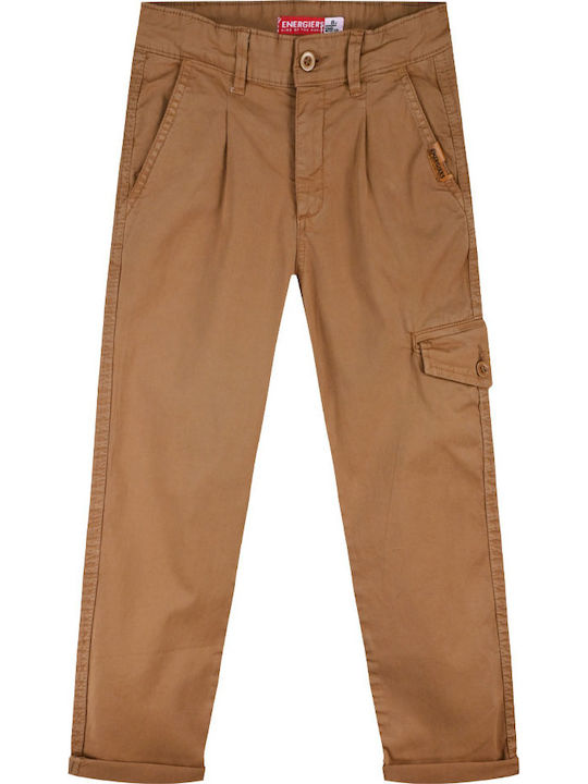 Kids Trousers Cargo Brown