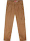 Kids Trousers Cargo Brown