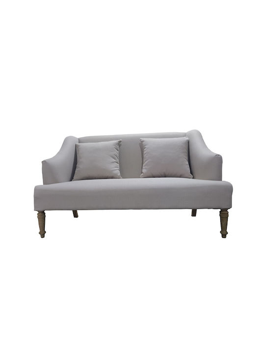 Двуместен Диван Текстил Ecru 140.5x81x88см.
