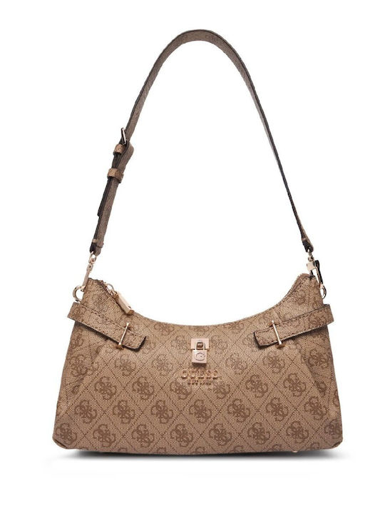 Guess Stoff Damen Handtasche Schulter Braun
