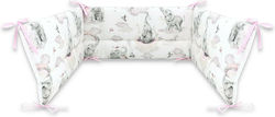 Qmini Crib Bumpers Classic Inside Pink 30x210cm Qmini Crib Bumpers Classic Inside Pink 30x210cm