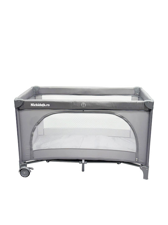 Laufstall Mit Matratze Graue 125x65cm