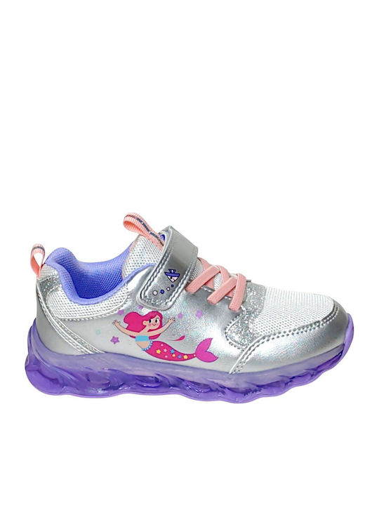 Bacio & Bacio Kinder Sneakers Silber