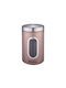 Zokura Jar for Coffee Sugar Pasta with Lid Made of Stainless Steel Grey 1500ml