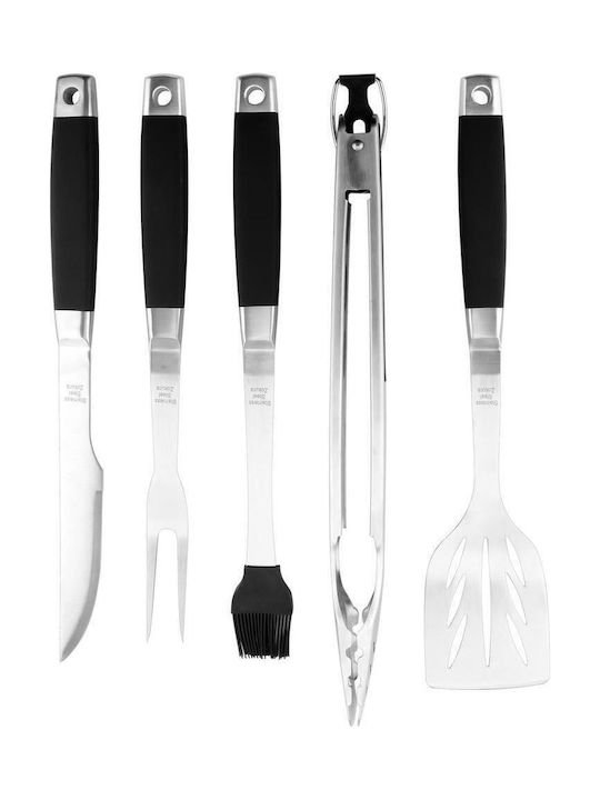 6-teiliger Grillwerkzeug-Set aus Edelstahl Zokura