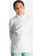 Kinderstrickjacke Fleece White