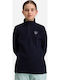 Kinderstrickjacke Fleece Navy Blue