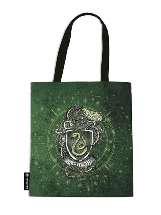 Fabric Shopping Bag Peperblanks Harry Potter Collection Slytherin