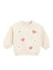 Kinder-Sweatshirt Beige
