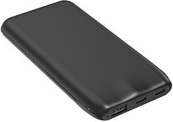 Platinet 10000mAh 12W Μαύρο