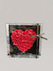Herz in Box 40cm