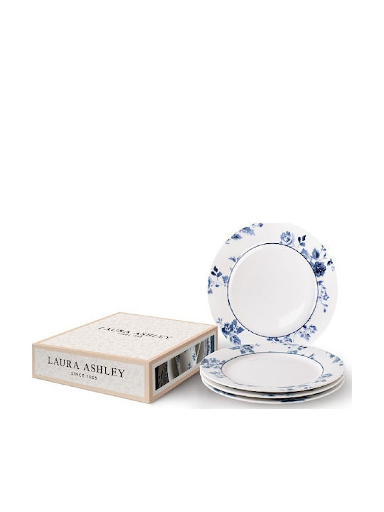 Laura Ashley Farfurie joasă Roz 20cm 4buc