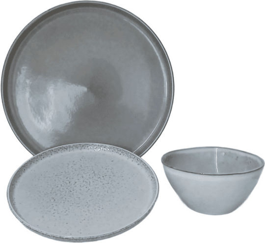 keleman Teller Wüste Keramik Gray 21.5cm