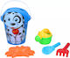 Eddy Toys Пясъчник Комплект Сандък 29см 5 Бройки
