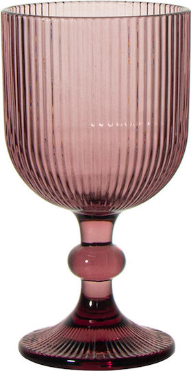 keleman Keleman Water Glass Goblet Glass in Purple Color 365ml