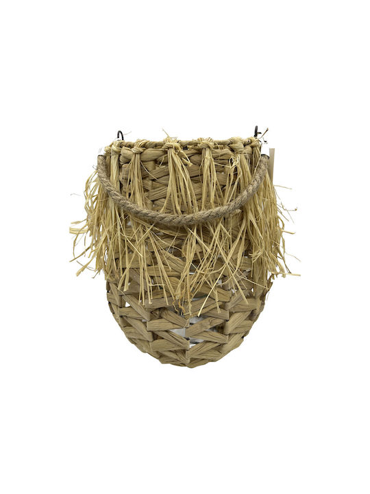 keleman Metallic Lantern Brown 25x25x34cm